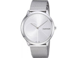 Calvin Klein Minimal Silver Dial Silver Mesh Bracelet Watch for Men - K3M2112Z Buy Now By Calvin Klein
