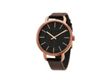 Calvin Klein Even Grey Dial Brown Leather Strap Watch for Women - K7B236G3 Buy Now By Calvin Klein