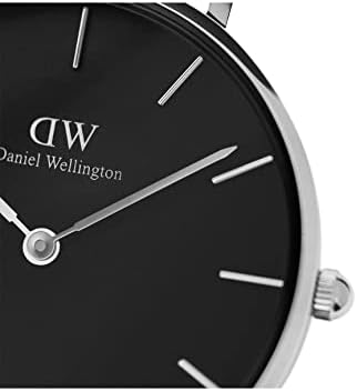 Daniel Wellington Petite Ashfield Black Dial Black Mesh Strap Watch For Women - DW00100202 Buy Now By Daniel Wellington