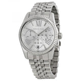 Michael Kors Lexington Silver Dial Silver Steel Strap Watch for Women - MK5555 Buy Now By Michael Kors