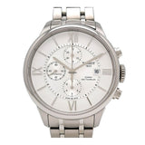 Tissot Chemin des Tourelles Automatic Chronograph White Dial Silver Steel Strap Watch for Men - T099.427.11.038.00 Buy Now By Tissot