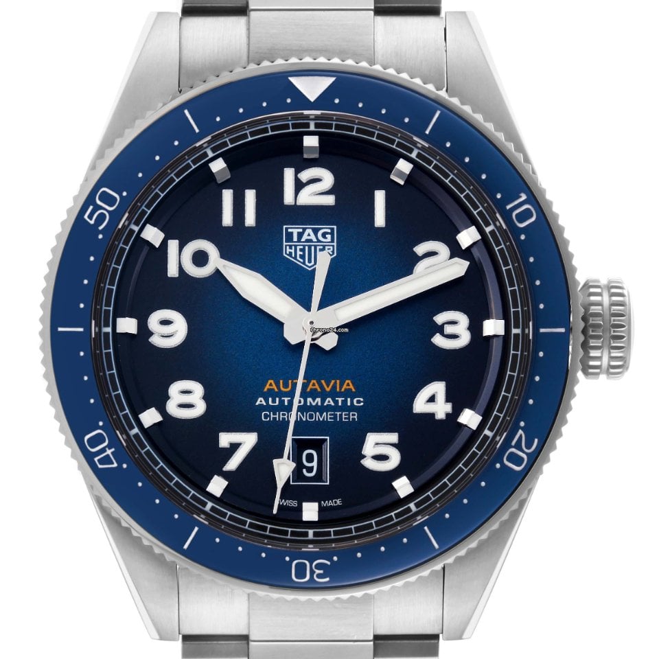 Tag Heuer Autavia Blue Dial Watch for Men - WBE5116.EB0173 Buy Now By Tag Heuer
