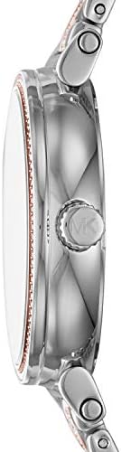 Michael Kors Sofie Crystals Glitz Rose Gold Dial Two Tone Steel Strap Watch For Women - MK4446 Buy Now By Michael Kors