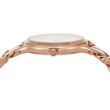 Michael Kors Runway Three-Hand Silver Dial Rose Gold Steel Strap Watch for Women - MK7473 Buy Now By Michael Kors