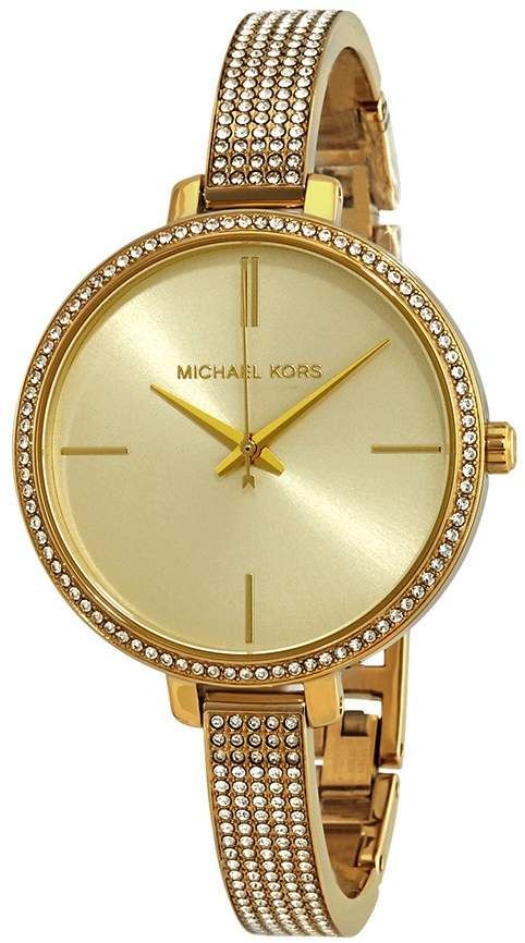 Michael Kors Jaryn Quartz Gold Dial Gold Steel Strap Watch For Women - MK3784 Buy Now By Michael Kors