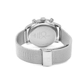 Calvin Klein City Chronograph White Dial Silver Mesh Bracelet Watch for Men - K2G27126 Buy Now By Calvin Klein