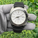 Seiko Shogun Prospex Titanium Divers Automatic White Dial Black Rubber Strap Watch For Men - SPB191J1 Buy Now By Seiko