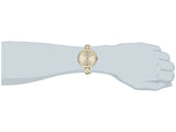 Marc Jacobs Baker White Dial Gold Steel Strap Watch for Women - MBM3243 Buy Now By Marc Jacobs