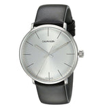 Calvin Klein High Noon Quartz White Dial Black Leather Strap Watch for Men - K8M211C6 Buy Now By Calvin Klein