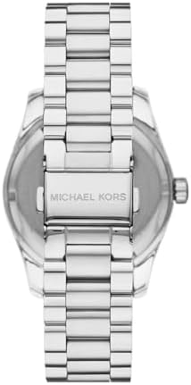 Michael Kors Lexington Three-Hand Pink Dial Silver Steel Strap Watch For Women - MK7443 Buy Now By Michael Kors