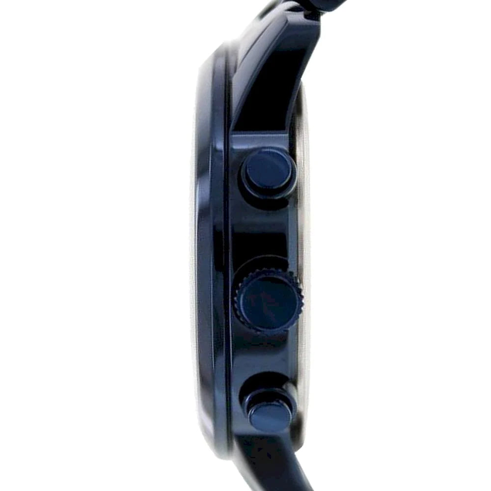 Guess Chronograph Multifunction Blue Dial Blue Steel Strap Watch For Women - W0330L6 Buy Now By Guess