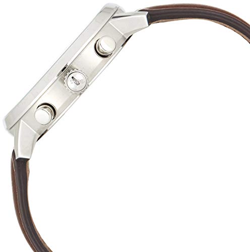 Hugo Boss Attitude Blue Dial Brown Leather Strap Watch for Men - 1513606 Buy Now By Hugo Boss