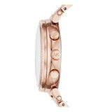 Michael Kors Sofie Chronograph Mother of Pearl White Dial Rose Gold Steel Strap Watch For Women - MK6576 Buy Now By Michael Kors