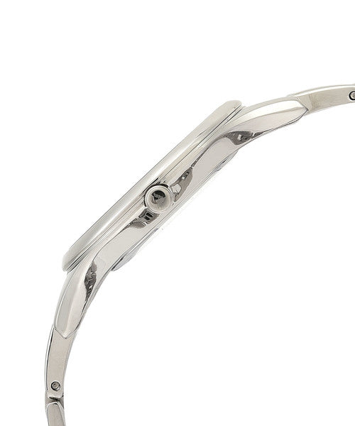 Emporio Armani Aurora Mother Of Pearl Purple Dial Silver Steel Strap Watch For Women - AR11122 Buy Now By Emporio Armani