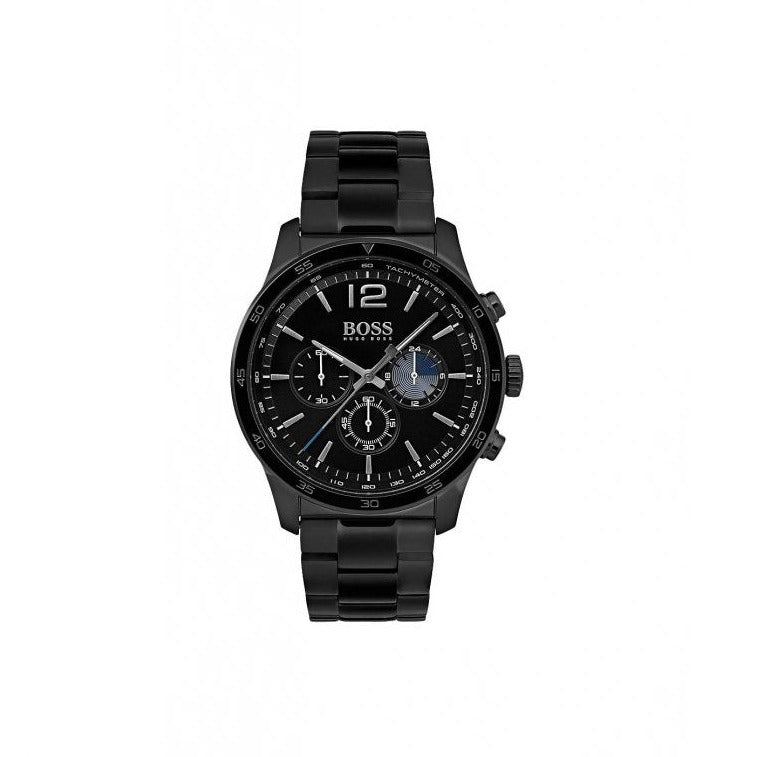 Hugo Boss Professional Black Dial Black Steel Strap Watch for Men - 1513528 Buy Now By Hugo Boss