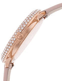 Swarovski Crystal Frost White Dial Pink Leather Strap Watch for Women - 5519223 Buy Now By Swarovski