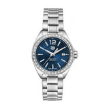 Tag Heuer Formula 1 Quartz Diamonds Blue Dial Silver Steel Strap Watch for Women - WBJ1316.BA0666 Buy Now By Tag Heuer
