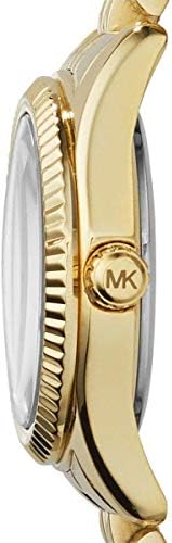 Michael Kors Lexington Quartz Orange Dial Gold Steel Strap Watch For Women - MK3284 Buy Now By Michael Kors