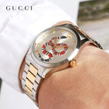 Gucci G Timeless Quartz Silver Dial Silver Steel Strap Watch For Women - YA1264075 Buy Now By Gucci