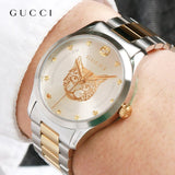 Gucci G Timeless Silver Dial Two Tone Steel Strap Watch For Women - YA1264074 Buy Now By Gucci