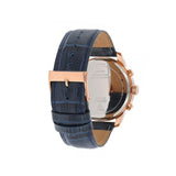 Guess Horizon Chronograph Blue Dial Blue Leather Strap Watch For Men - W0380G5 Buy Now By Guess