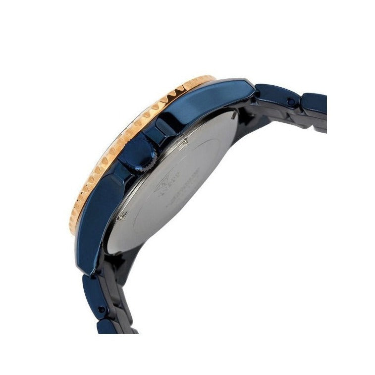 Guess BFF Multifunction Blue Dial Two Tone Steel Strap Watch for Women - W0231L6 Buy Now By Guess