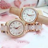 Michael Kors Bryn Rose Gold Dial Two Tone Steel Strap Watch for Women - MK6135 Buy Now By Michael Kors