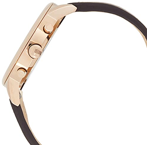 Tommy Hilfiger Multi Function Chronograph Black Dial Brown Leather Strap Watch for Men - 1791631 Buy Now By Tommy Hilfiger