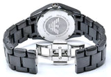 Emporio Armani Ceramica Quartz Black Dial Black Steel Strap Watch For Women - AR1402 Buy Now By Emporio Armani