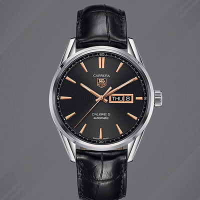 Tag Heuer Carrera Black Dial Watch for Men - WAR201C.FC6266 Buy Now By Tag Heuer