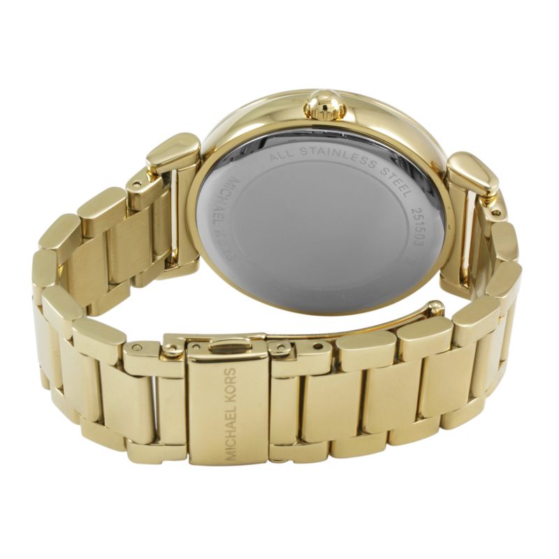 Michael Kors Catlin Mother of Pearl Dial Gold Steel Strap Watch for Women - MK3332 Buy Now By Michael Kors