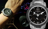 Burberry Endurance Chronograph Quartz Black Dial Black Steel Strap Watch For Men - BU9801 Buy Now By Burberry