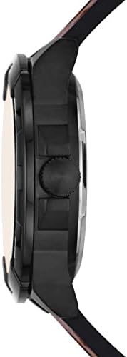 Fossil Bronson Automatic Skeleton Black Dial Brown Leather Strap Watch for Men - ME3219 Buy Now By Fossil