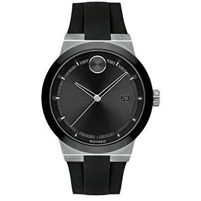 Movado Bold Fusion Black Dial Black Silicone Strap Watch for Men - 3600624 Buy Now By Movado