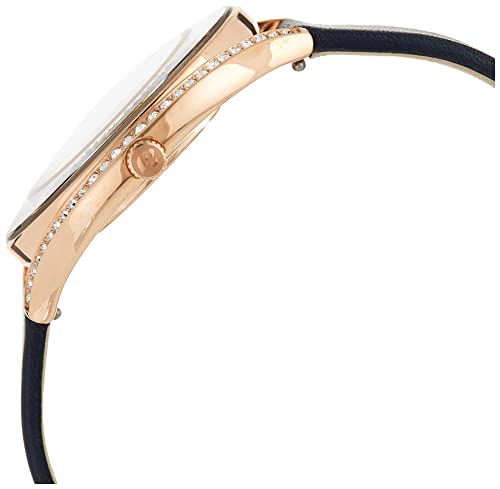 Swarovski Crystalline Aura Blue Dial Blue Leather Strap Watch for Women - 5519447 Buy Now By Swarovski