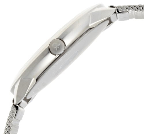 Calvin Klein Minimal Grey Dial Silver Mesh Bracelet Watch for Men - K3M52154 Buy Now By Calvin Klein