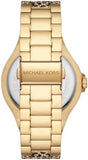 Michael Kors Lennox Three Hand Crystals Gold Dial Two Tone Steel Strap Watch For Women - MK7284 Buy Now By Michael Kors