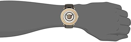 Versace V Metal Icon Quartz Silver Dial Brown Leather Strap Watch For Men - VQL010015 Buy Now By Versace