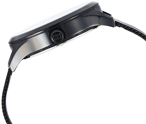 Tommy Hilfiger Spencer Skeleton Black Dial Black Mesh Bracelet Watch for Men - 1791644 Buy Now By Tommy Hilfiger