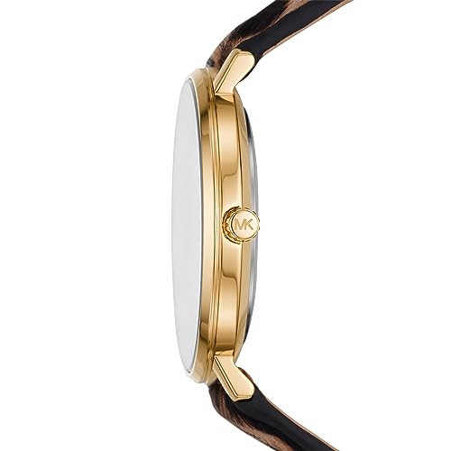 Michael Kors Pyper Three-Hand White Dial Cheetah Print Leather Strap Watch for Women - MK4751 Buy Now By Michael Kors