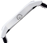 Calvin Klein City Date Silver Dial Black Leather Strap Watch for Men - K2G2G1C6 Buy Now By Calvin Klein