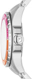 Fossil Blue Dive Analog Pink Dial Silver Steel Strap Watch For Women - ES5351 Buy Now By Fossil