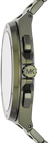 Michael Kors Lennox Chronograph Green Dial Green Steel Strap Watch For Men - MK9103 Buy Now By Michael Kors