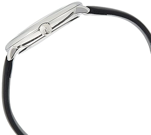 Calvin Klein High Noon Quartz Blue Dial Black Leather Strap Watch for Men - K8M211CN Buy Now By Calvin Klein