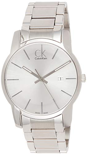Calvin Klein City Silver Dial Silver Steel Strap Watch for Men - K2G2G146 Buy Now By Calvin Klein