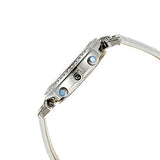 Swarovski Era Journey Silver Dial White Leather Strap Watch for Women - 5295346 Buy Now By Swarovski