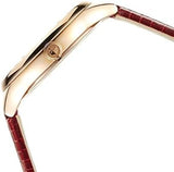 Swarovski Lovely Crystals Analog White Dial Red Leather Strap Watch for Women - 5297584 Buy Now By Swarovski