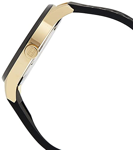 Tommy Hilfiger Austin Black Dial Black Rubber Strap Watch for Men - 1791636 Buy Now By Tommy Hilfiger