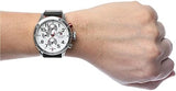 Tommy Hilfiger Trent Multifunction White Dial Black Leather Strap Watch for Men - 1791138 Buy Now By Tommy Hilfiger