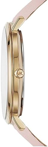 Michael Kors Jaryn Quartz Gold Dial Pink Leather Strap Watch For Women - MK2471 Buy Now By Michael Kors